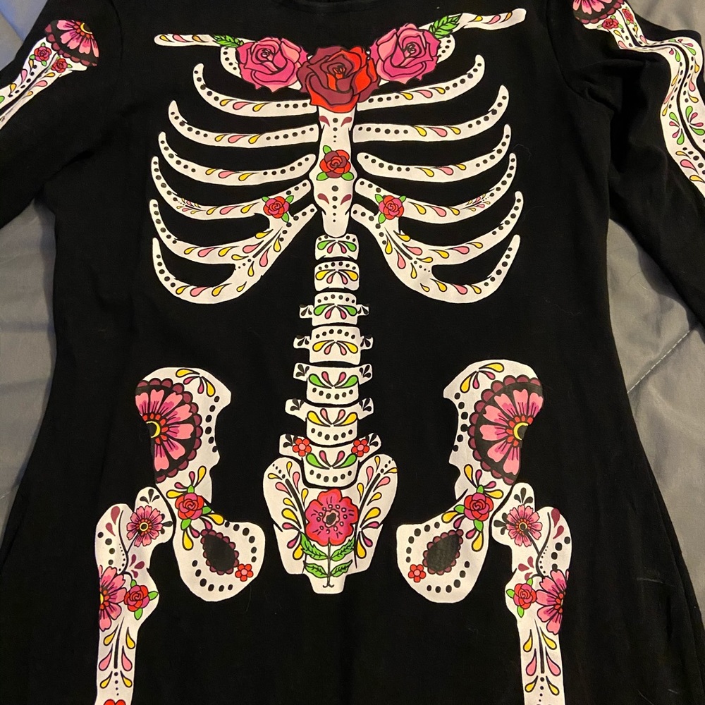 H&M Size 10 Day of the Dead Dress